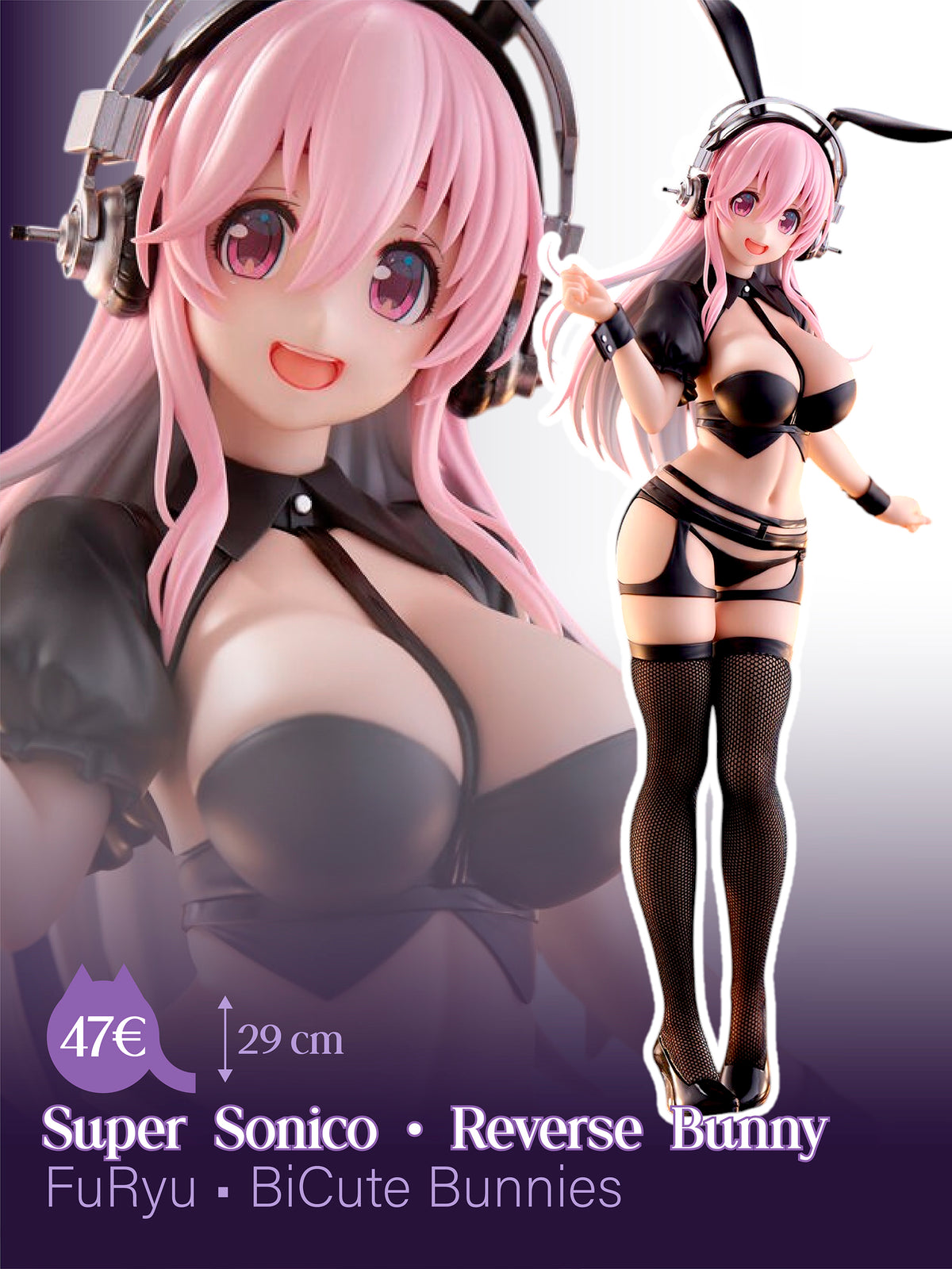 Super Sonico - BiCute Bunnies - Reverse Bunny