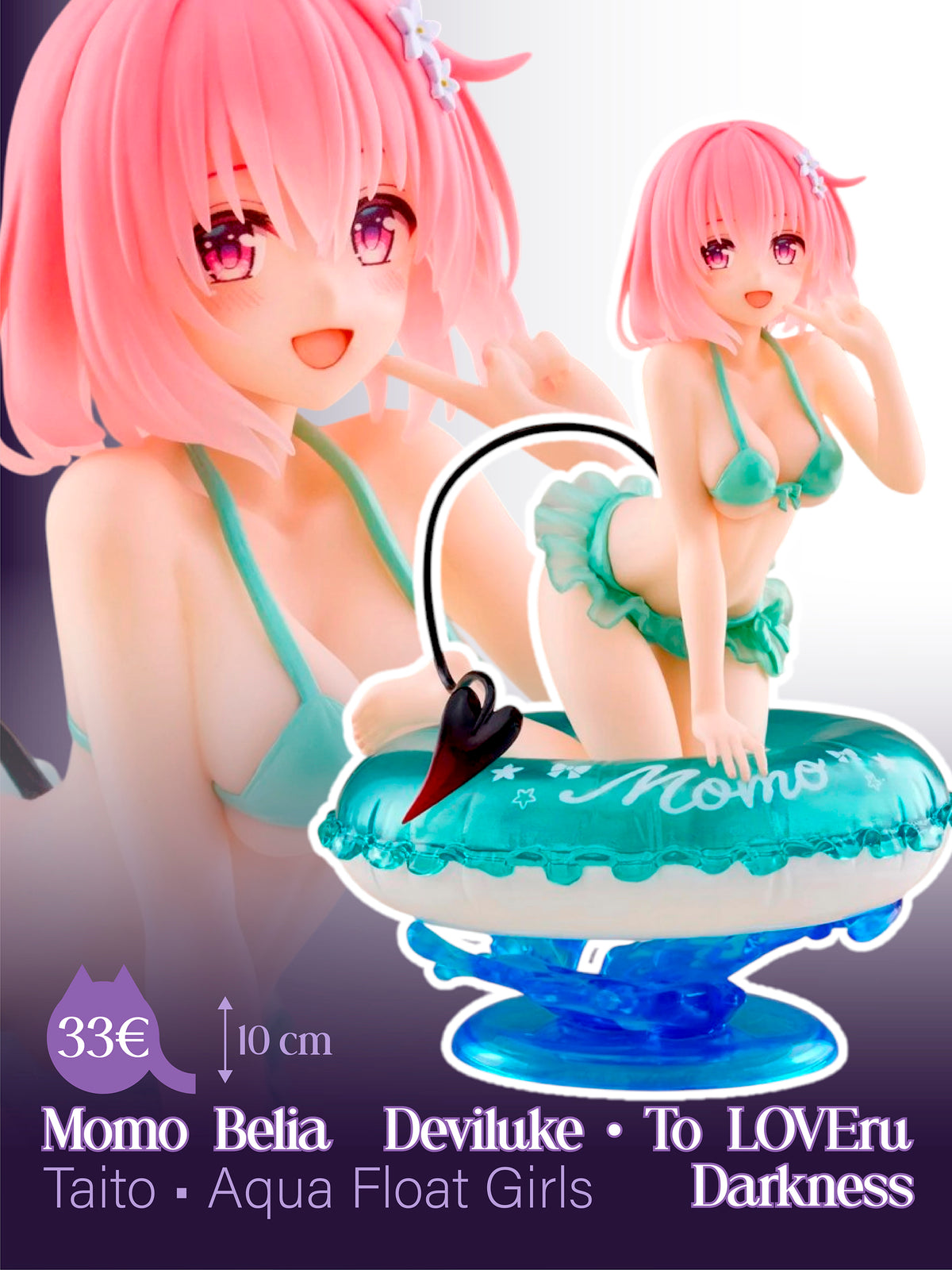 To LOVEru Darkness - Momo Belia Deviluke - Aqua Float Girls