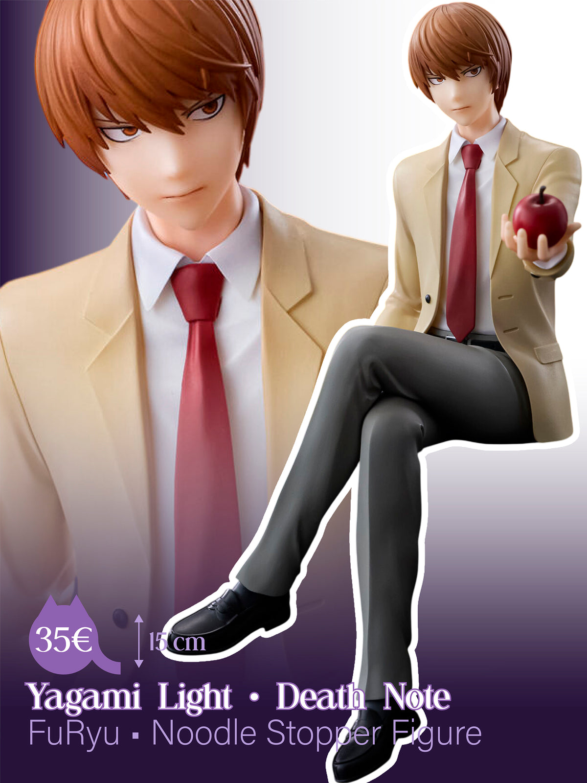 Death Note - Yagami Light - Noodle Stopper Figure