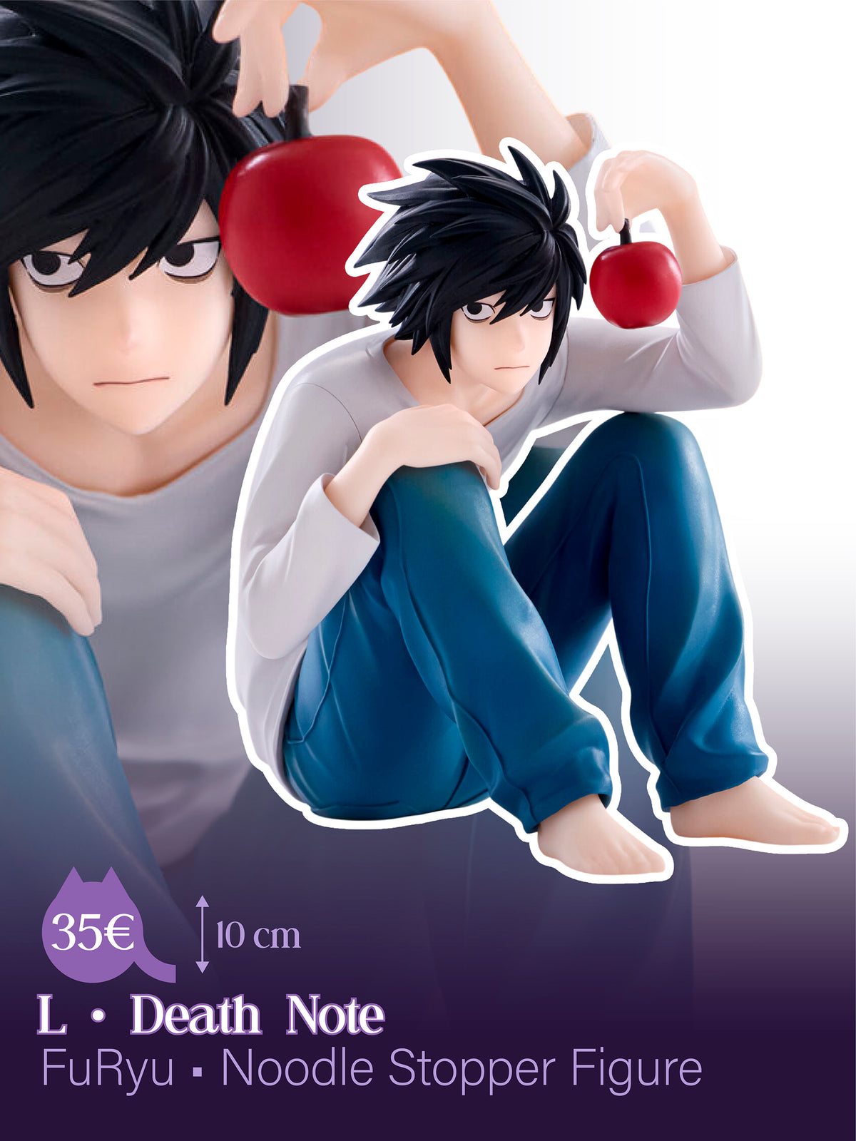 Death Note - L - Noodle Stopper Figure