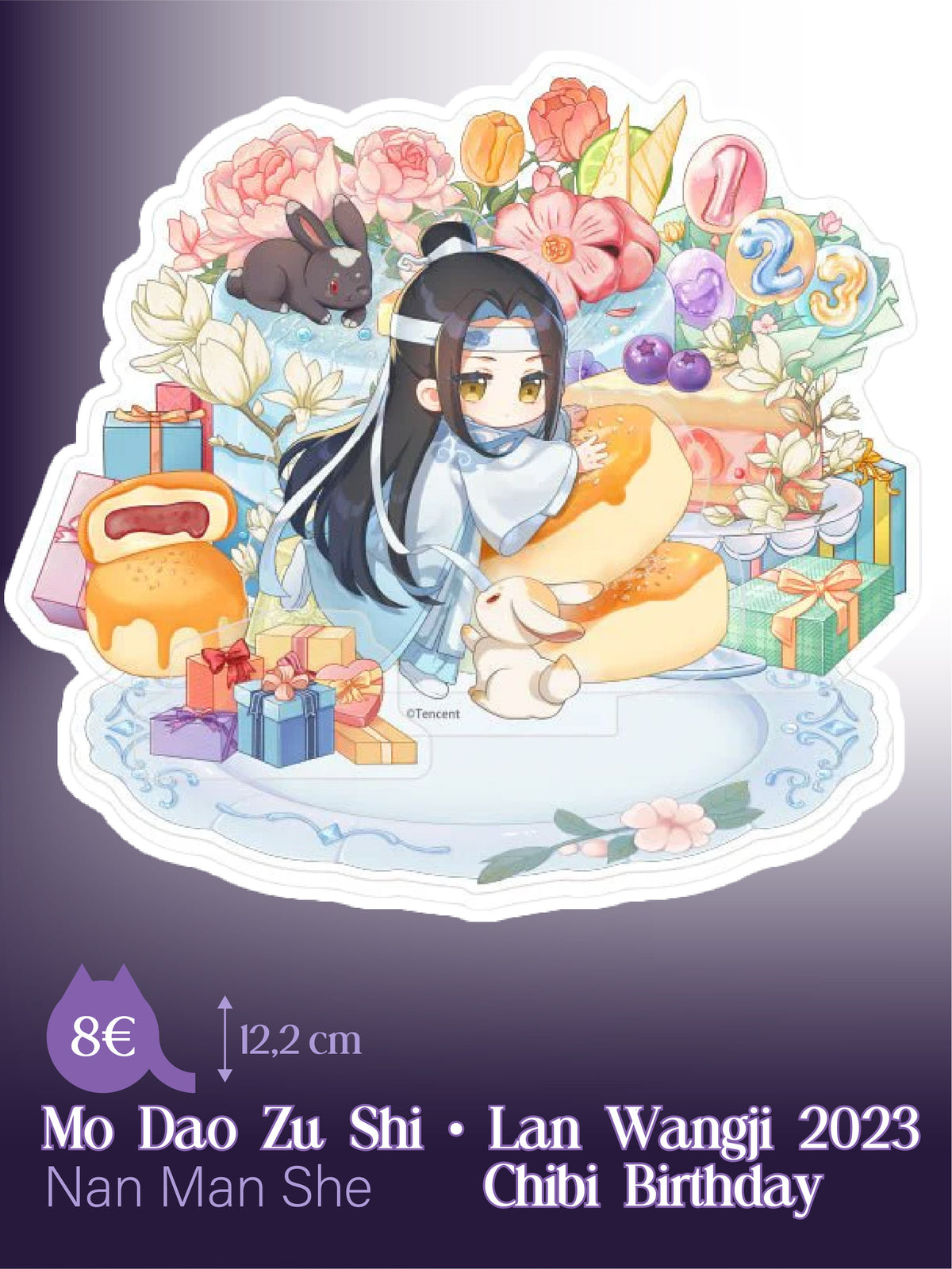 Grandmaster of Demonic Cultivation - Mo Dao Zu Shi - Lan Wangji 2023 Chibi Birthday