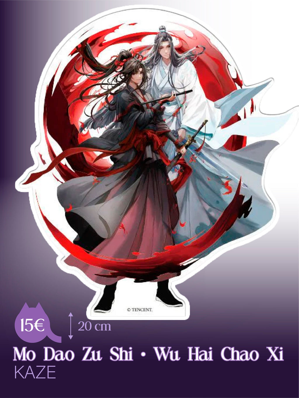 Grandmaster of Demonic Cultivation Animation - Mo Dao Zu Shi - Color Acrylic Stand Figure