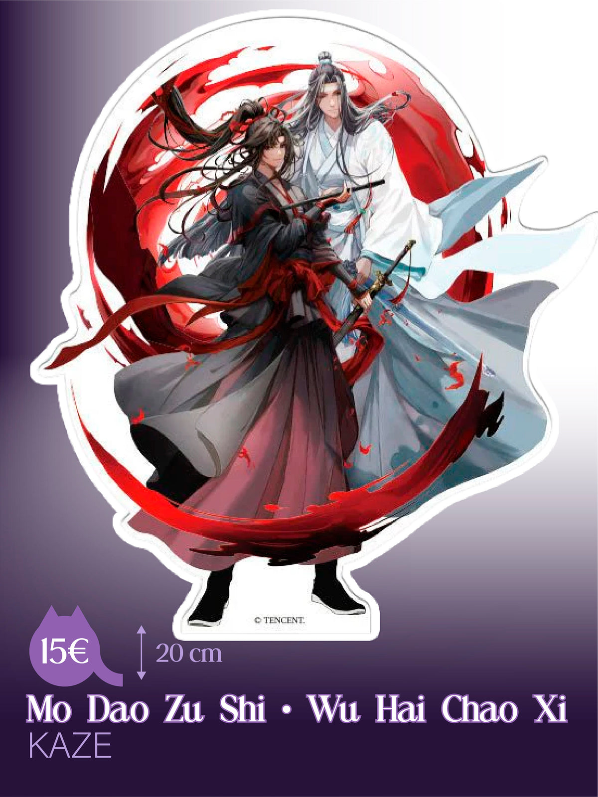 Grandmaster of Demonic Cultivation Animation - Mo Dao Zu Shi - Color Acrylic Stand Figure
