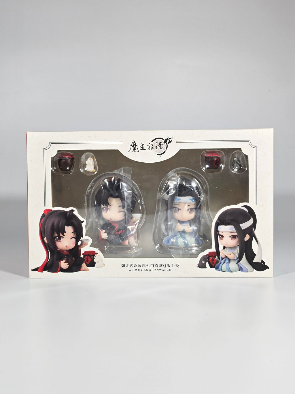 Grandmaster of Demonic Cultivation - Mo Dao Zu Shi - Wei Wuxian &amp; Lan Wangji Set Yukata Ver. Deformed Figures