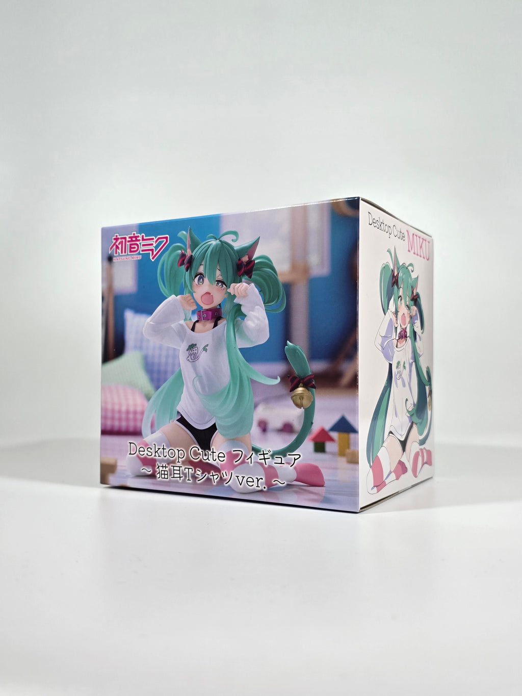 Hatsune Miku - Desktop Cute - Nekomimi T-Shirt ver.