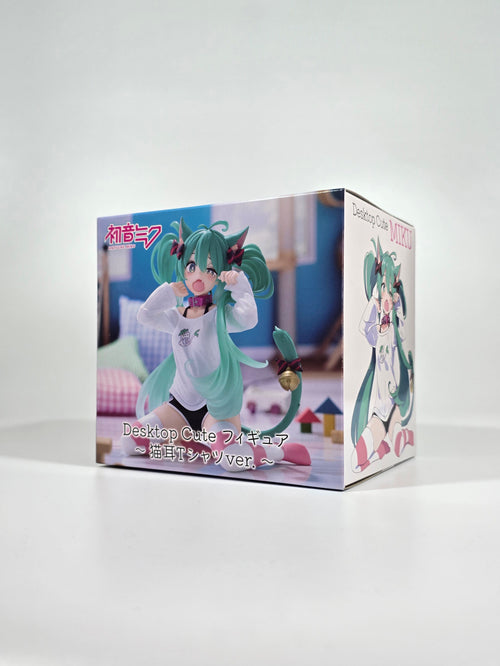 Hatsune Miku - Desktop Cute - Nekomimi T-Shirt ver.