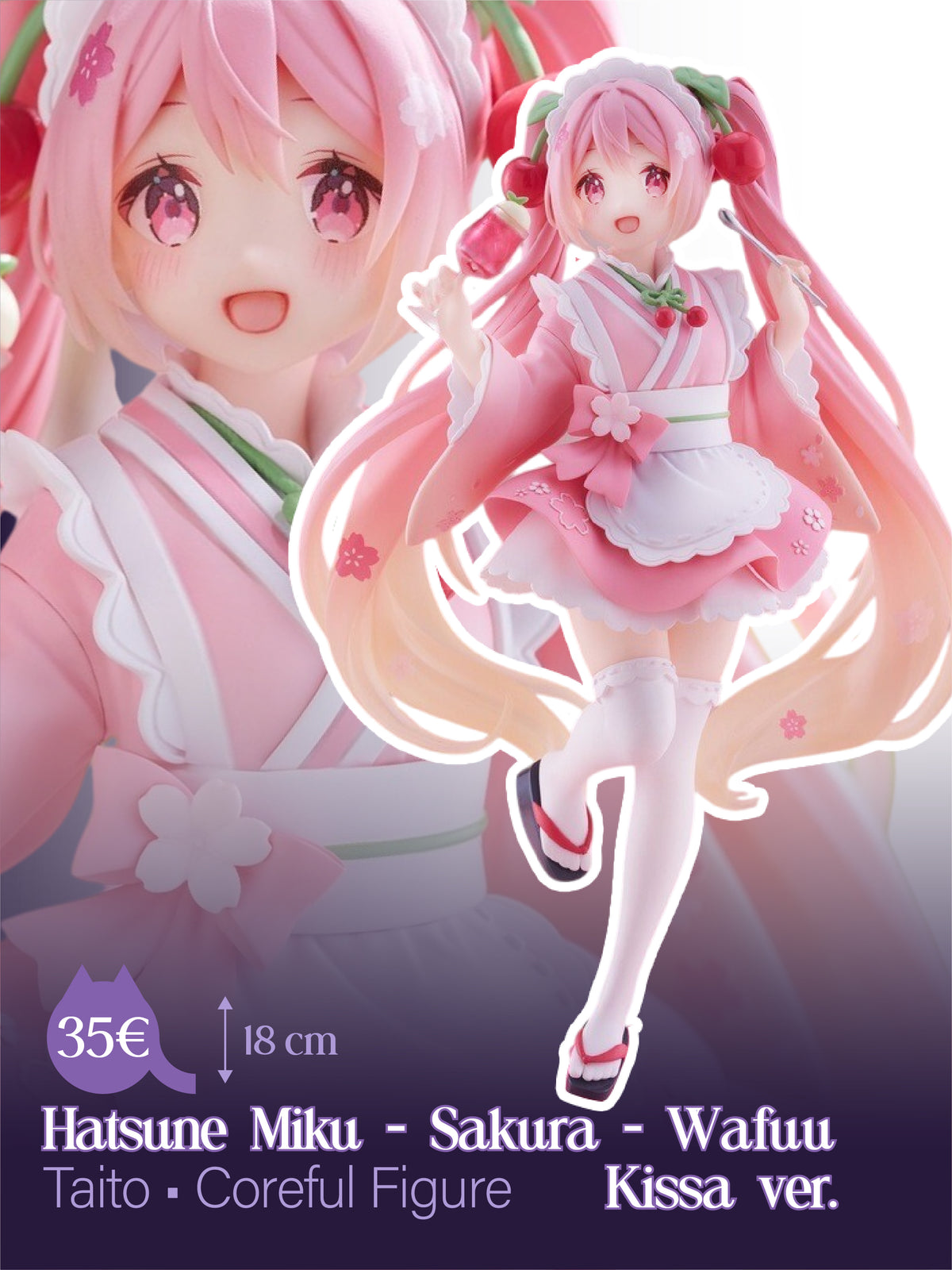 Hatsune Miku - Coreful Figure - Sakura